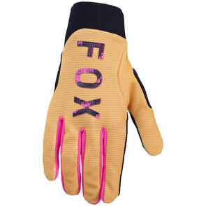 FOX RACING 2026 MTB YOUTH RANGER GLOVES KAIROS TANGERINE
