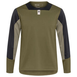 FOX RACING 2026 MTB YOUTH DEFEND LS JERSEY OLIVE GREEN