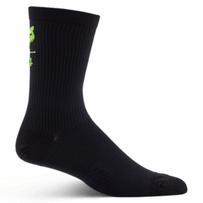 FOX RACING 8 INCH RANGER SOCKS FOX 74 [BLACK/YELLOW]