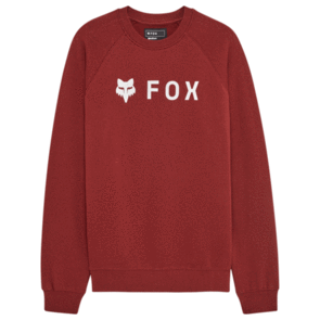 FOX RACING ABSOLUTE FLEECE CREW RUST