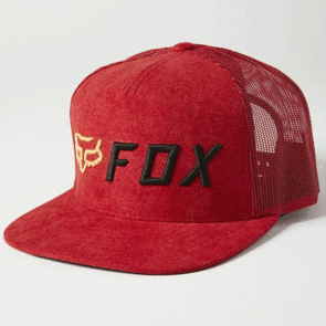 FOX RACING APEX SNAPBACK HAT [RED/BLACK]