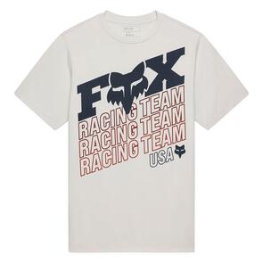 FOX RACING COLDPRESS 195 ORIGINAL SS TEE  LIGHT GREY