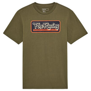 FOX RACING EQUIPPED SS PREMIUM TEE OLIVE GREEN