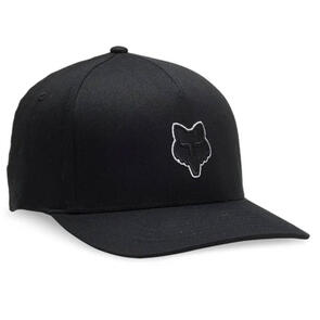 FOX RACING FOX HEAD FLEXFIT HAT BLACK