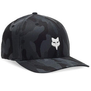 FOX RACING FOX LIFESTYLE FOX HEAD CAMO TECH FLEXFIT -BLK CAM