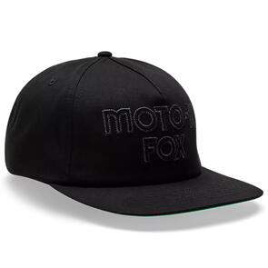 FOX RACING MOTO-X ADJUSTABLE HAT BLACK