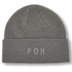 FOX RACING WORDMARK BEANIE [PEWTER]