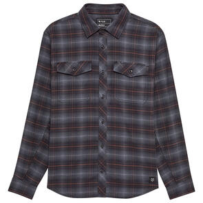 FOX RACING SURVIVALIST STRETCH FLANNEL LS BLACK