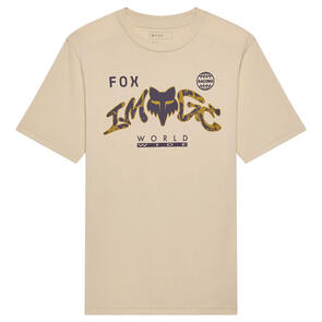 FOX RACING YOUTH IMAGE PRINT SS TEE TAN