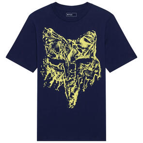 FOX RACING YOUTH IMAGE PRINT HD SS TEE NAVY