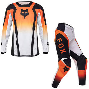 FOX RACING MOTO 2025 YOUTH 180 LEAN JERSEY AND PANTS [FLO ORANGE]