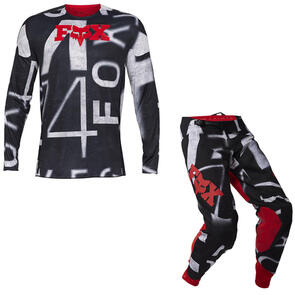 FOX RACING MOTO 2025 360 SEVENTY4 JERSEY AND PANTS [FLO RED]