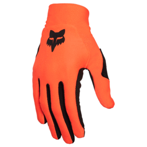 FOX RACING MOTO 2025 FLEXAIR GLOVES [FLO ORANGE BLACK]