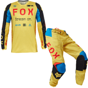 FOX RACING MOTO 2025 180 RACE SPEC JERSEY AND PANTS [PALE YELLOW]