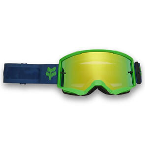 FOX RACING MOTO 2025 MAIN TAUNT GOGGLES SPARK [NAVY]