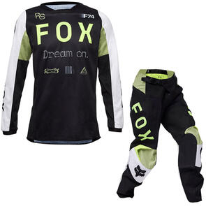 FOX RACING MOTO 2025 YOUTH 180 RACE SPEC JERSEY AND PANTS [PALE GREEN]