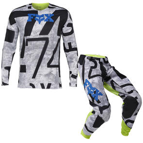 FOX RACING MOTO 2025 360 SEVENTY4 JERSEY AND PANTS [FLO YELLOW]