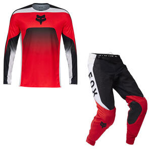 FOX RACING MOTO 2025 360 DIVIDER JERSEY AND PANTS [FLO RED]