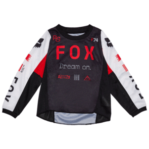 FOX RACING MOTO 2025 KIDS 180 RACE SPEC JERSEY [FLO RED]