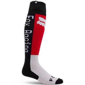 FOX RACING MOTO 2025 YOUTH 180 LEAN SOCKS [FLO RED]