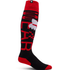 FOX RACING MOTO 2025 YOUTH 180 RACE SPEC SOCKS [FLO RED]