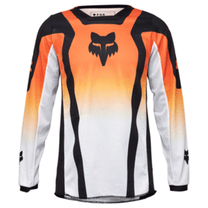 FOX RACING MOTO 2025 YOUTH 180 LEAN JERSEY [FLO ORANGE]