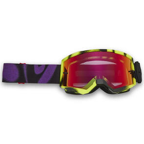 FOX RACING MOTO 2025 MAIN EMOTION GOGGLES SPARK [FLO RED]