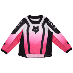 FOX RACING MOTO 2025 KIDS GIRLS 180 LEAN JERSEY [BLACK/PINK]