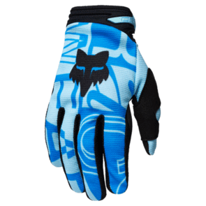 FOX RACING MOTO 2025 YOUTH GIRLS 180 RACE SPEC GLOVES [LIGHT BLUE]