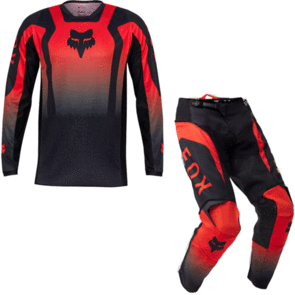 FOX RACING MOTO 2025 180 LEAN JERSEY AND PANTS [FLO RED]