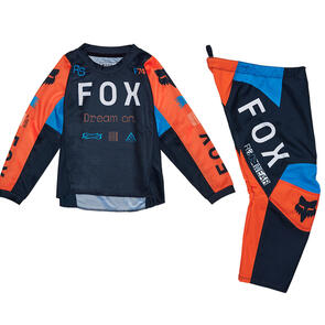 FOX RACING MOTO 2025 KIDS 180 RACE SPEC JERSEY AND PANTS [MIDNIGHT]