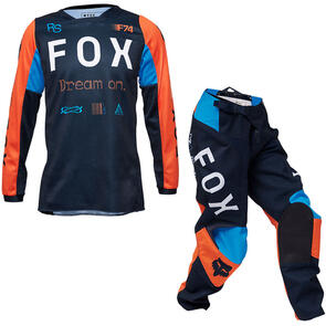 FOX RACING MOTO 2025 YOUTH 180 RACE SPEC JERSEY AND PANTS [MIDNIGHT]