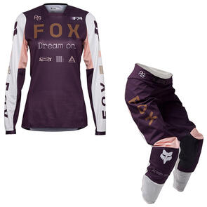 FOX RACING MOTO 2025 WOMENS 180 RACE SPEC JERSEY AND PANTS [DRK PUR]