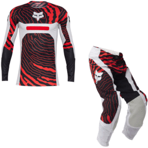 FOX RACING MOTO 2025 FLEXAIR IMPRESSION JERSEY AND PANTS [WHITE]