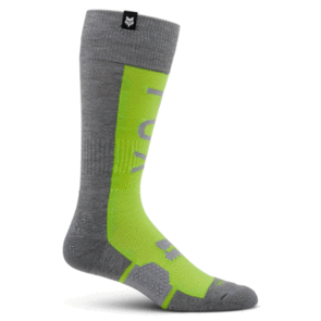 FOX RACING MOTO 2025 360 DIVIDER SOCKS [GREY/YELLOW]