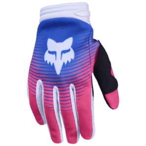 FOX RACING MOTO 2026 MX YOUTH 180 COLLECT GLOVES BLUE/PINK