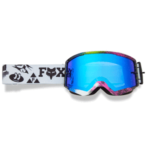 FOX RACING MOTO 2026 MX MAIN IMAGE COSMO GOGGLE - SPARK-WHITE/BLACK