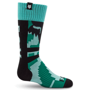 FOX RACING MOTO 2026 MX YOUTH 180 KAIROS SOCKS TURQUIOSE