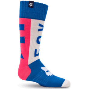 FOX RACING MOTO 2026 MX YOUTH 180 COLLECT SOCKS BLUE/PINK