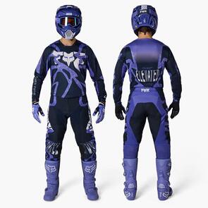 FOX RACING MOTO 2026 180 DIFFUSE SE JERSEY AND PANTS BLUEBERRY