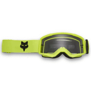 FOX RACING MOTO 2026 MX YOUTH MAIN CORE GOGGLE FLUORESCENT YELLOW