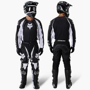FOX RACING MOTO 2027 180 FRAME JERSEY AND PANTS BLACK
