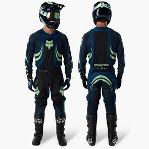 FOX RACING MOTO 2027 180 DRAFT JERSEY AND PANTS BLACK