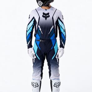 FOX RACING MOTO 2027 360 FOUNDRY JERSEY AND PANT SKY BLUE