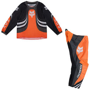 FOX RACING MOTO 2027 KIDS 180 DRAFT JERSEY AND PANTS SUNBURST