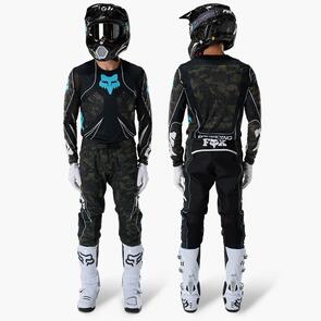 FOX RACING MOTO 2027 FLEXAIR APEX JERSEY AND PANTS BLACK