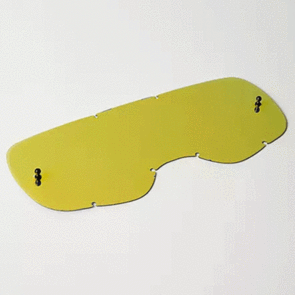 FOX RACING MOTO AIRSPACE/MAIN MX20 CHRM LEXAN LENS ORANGE