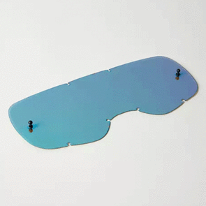 FOX RACING MOTO AIRSPACE/MAIN MX20 CHRM LEXAN LENS GREEN