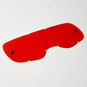 FOX RACING MOTO AIRSPACE & MAIN VLS REPLACEMENT LENS ORANGE