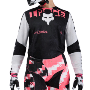 FOX RACING MOTO MX 180 DIGI IMAGE JERSEY-BLACK/PINK